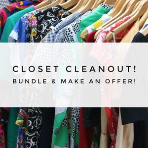 Closet Cleanout Event!